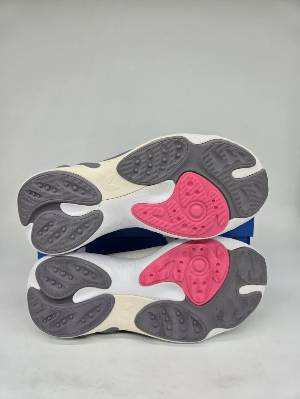 Adidas Women's adiFOM SLTN HP6488 Cream Pink White Running Shoes Size 7 - Picture 7 of 8